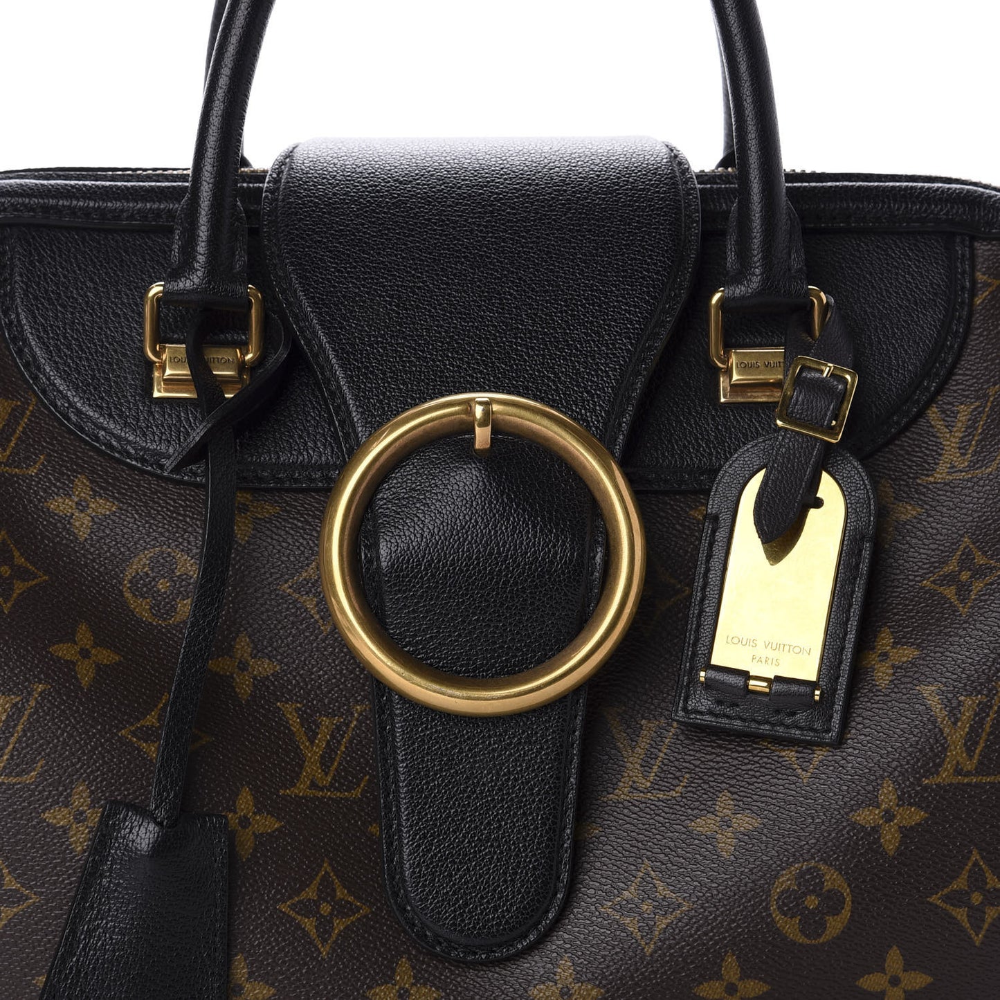 Monogram Golden Arrow Speedy Black