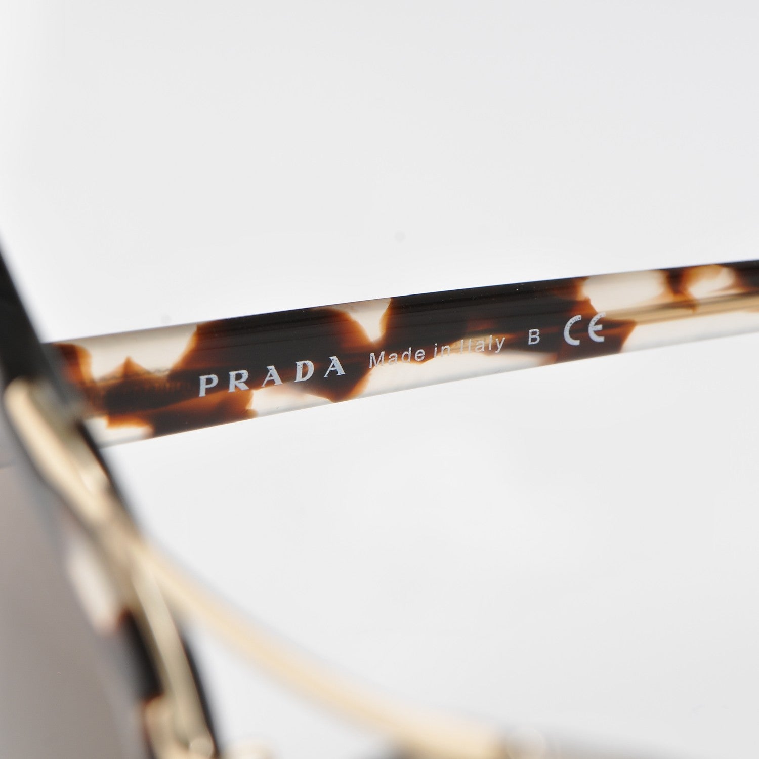Prada Sunglasses SPR 18S Tortoise Grey | 7 of 8
