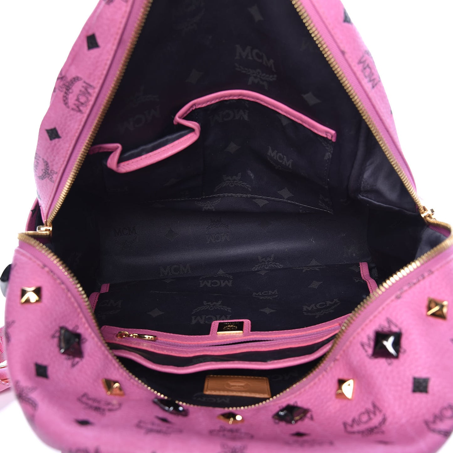 Visetos Studded Medium Stark M Backpack Pink