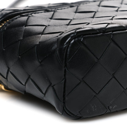 Bottega Veneta Calfskin Intrecciato Bang Bang Vanity Case Black 13 of 13