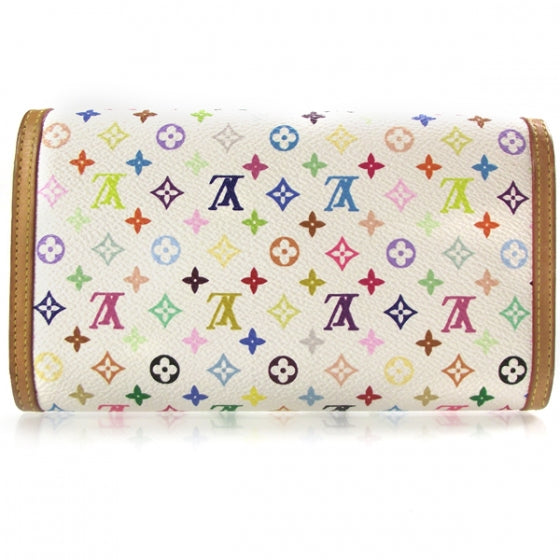 Monogram Multicolor Porte Tresor International Wallet White