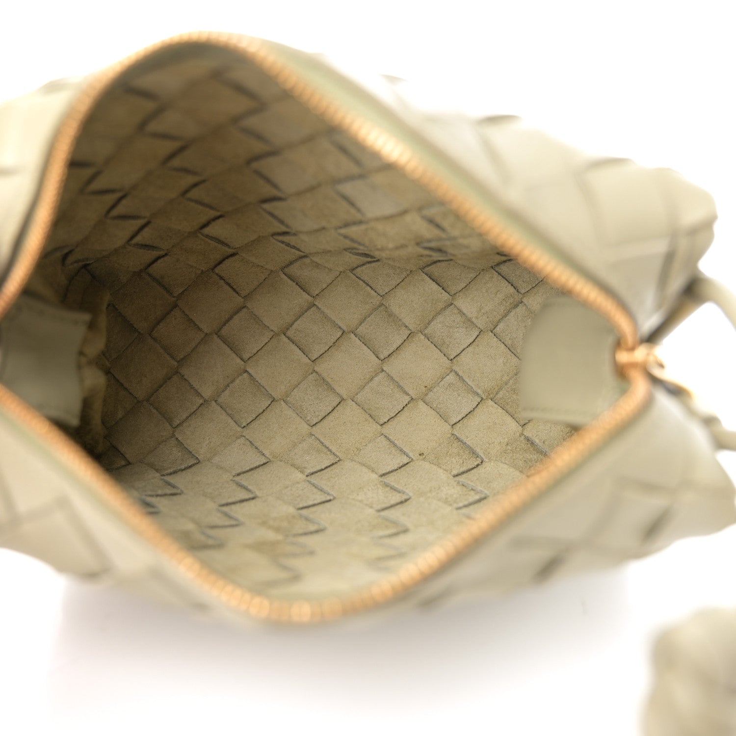 Bottega Veneta Nappa Intrecciato Mini Loop Camera Bag Travertine 5 of 9