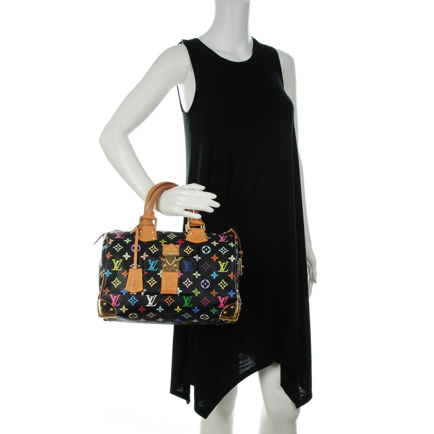 Monogram Multicolor Speedy 30 Black