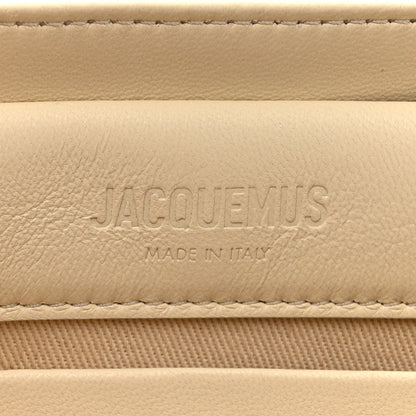 Jacquemus Smooth Calfskin Le Rond Carre Shoulder Bag Light Ivory 7 of 14