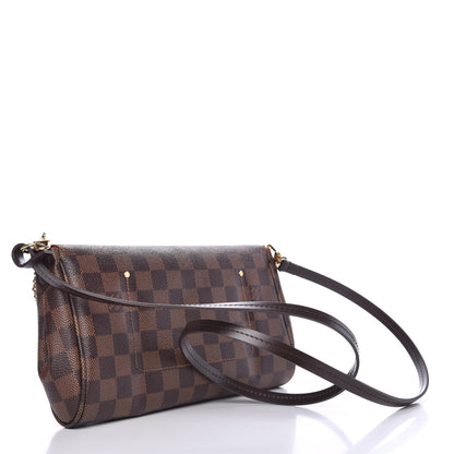 Louis Vuitton Damier Ebene Favorite MM 3 of 8