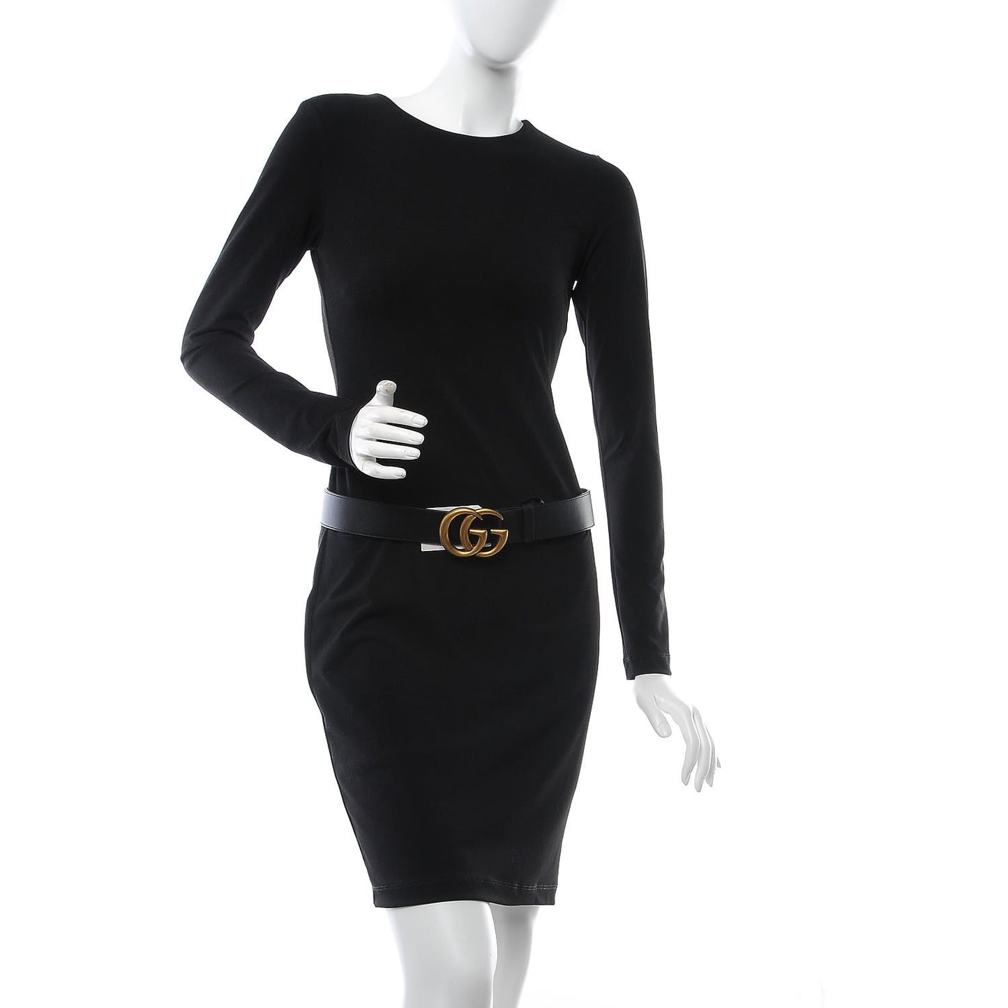 Calfskin Double G 40mm Belt 85 34 Black
