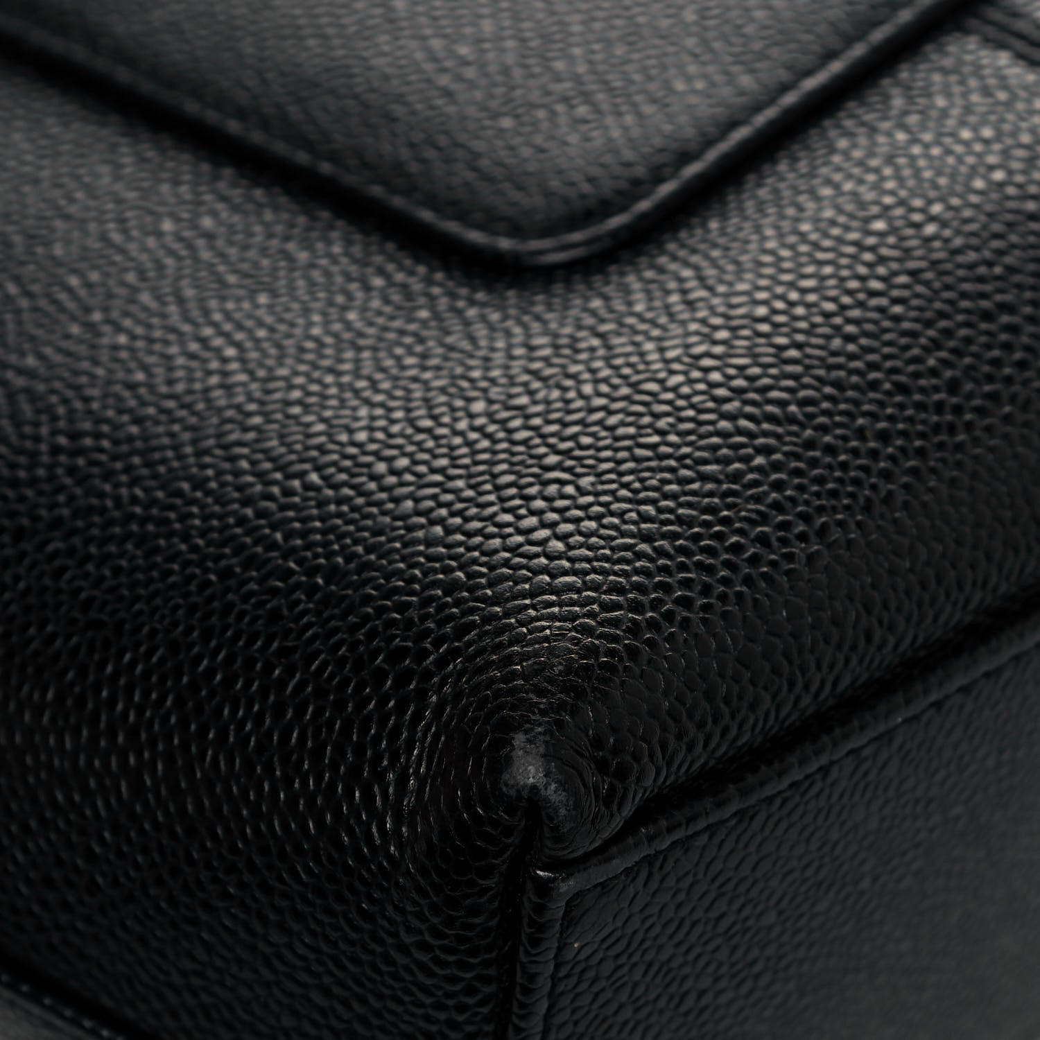 Chanel Grained Calfskin Bijoux Chain Shoulder Bag Black 12 of 17