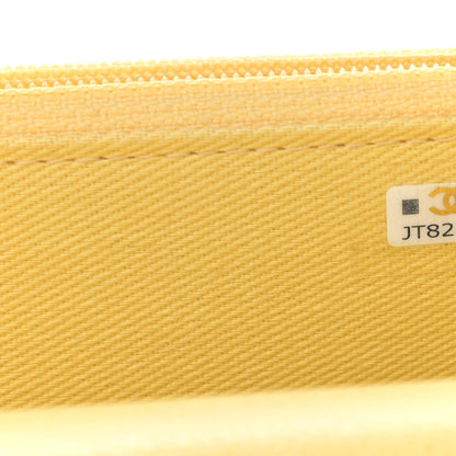 Chanel Caviar Quilted Business Affinity Clutch With Chain Flap Yellow 8 of 12
