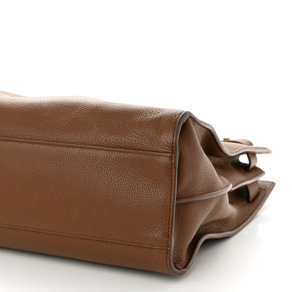 Saint Laurent Calfskin Large Sac De Jour Carryall Toasted Brown 8 of 11