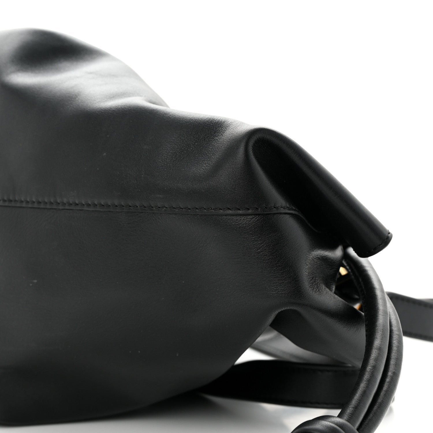 Loewe Shiny Nappa Calfskin Paseo Bag Black 10 of 19