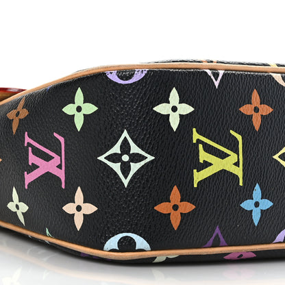 Louis Vuitton Monogram Multicolor Sologne Black 7 of 9