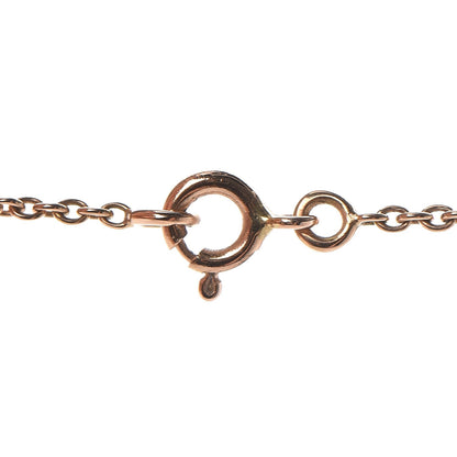 Hermes 18K Rose Gold Diamond Birkin Amulette Pendant Necklace 5 of 6