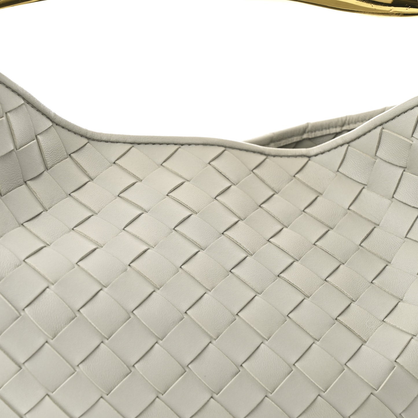 Nappa Intrecciato Sardine Bag Agate Grey