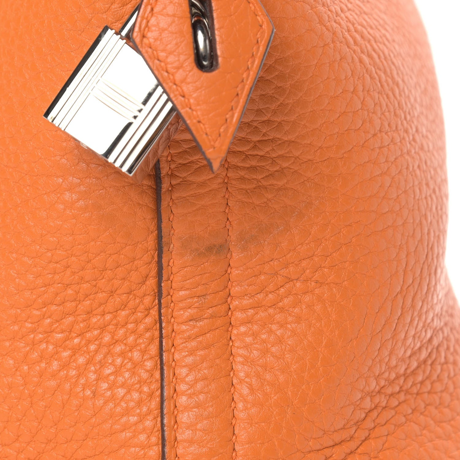 Hermes Taurillon Clemence Bolide 31 Orange 19 of 21