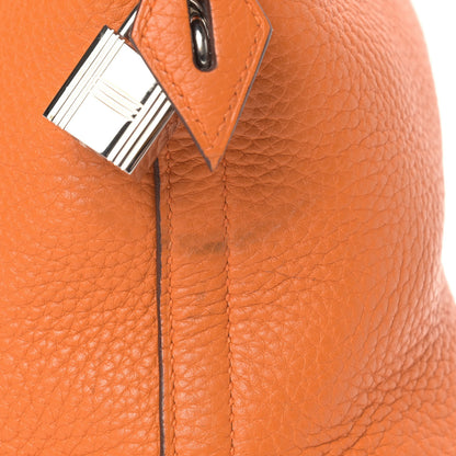 Hermes Taurillon Clemence Bolide 31 Orange 19 of 21