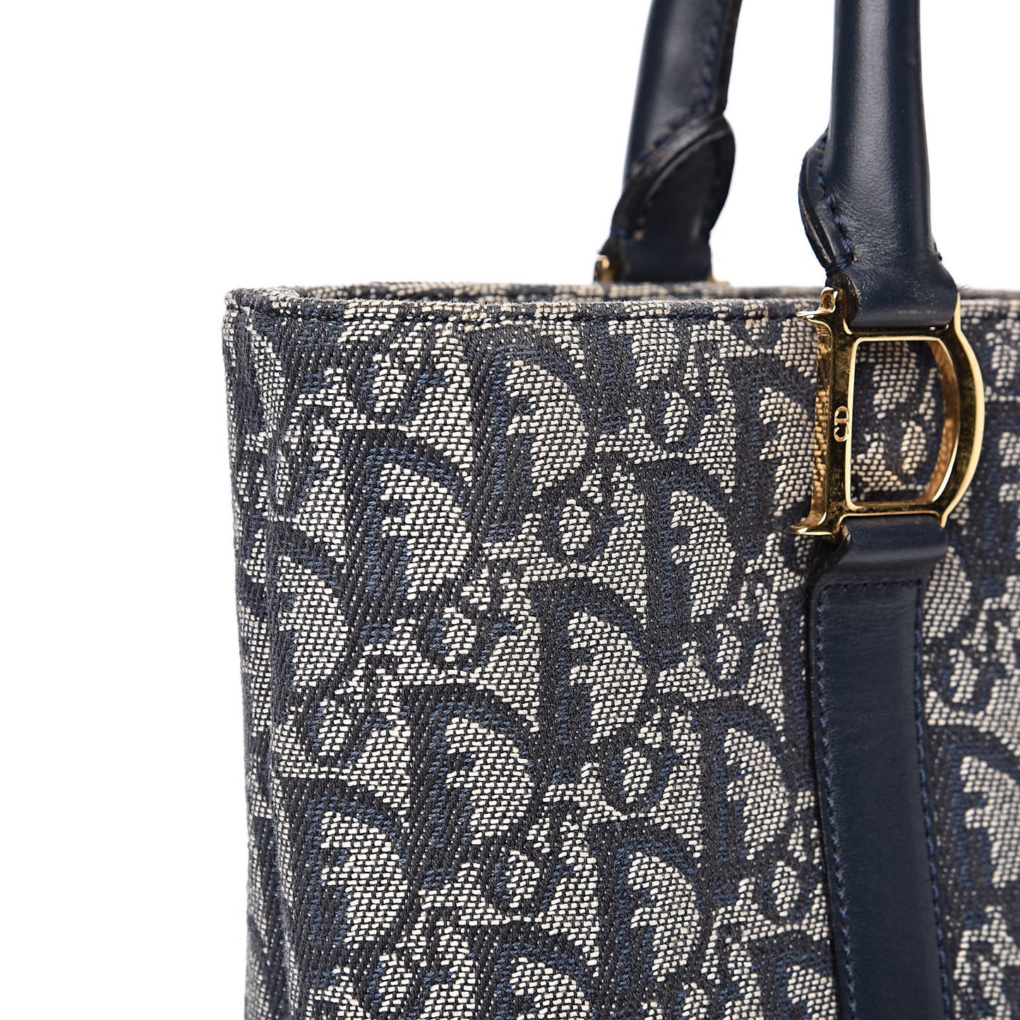 Monogram Tote Blue