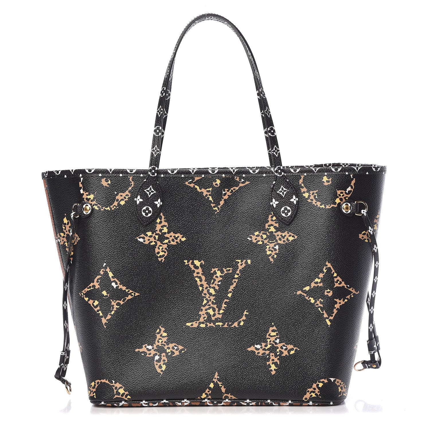 Louis Vuitton Monogram Giant Jungle Neverfull MM Black 1 of 10