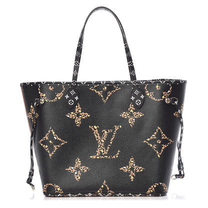Louis Vuitton Monogram Giant Jungle Neverfull MM Black 1 of 10