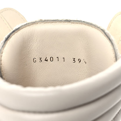 Chanel Tweed Patent Cap Toe Lace Up Short Boots 39.5 White 8 of 10