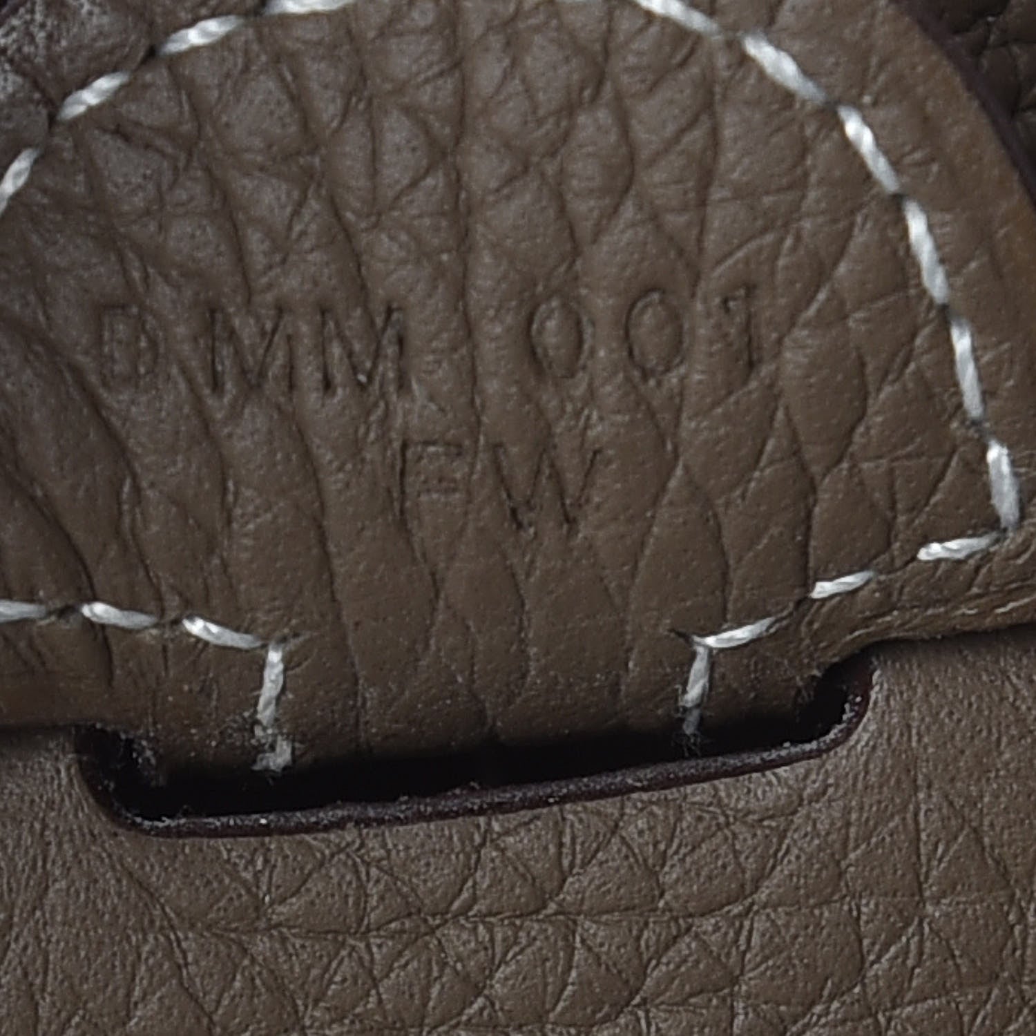 Hermes Taurillon Clemence Evelyne III PM Etoupe 7 of 9