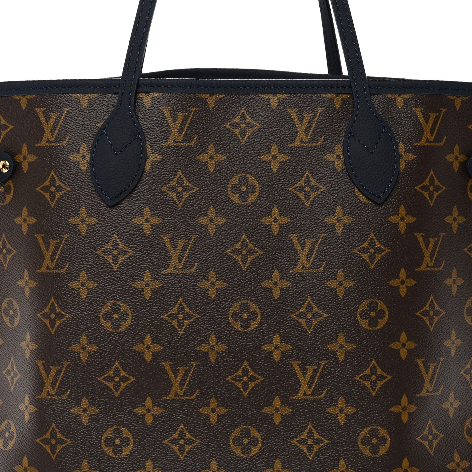 Louis Vuitton Monogram Calfskin Neo Neverfull Inside Out MM Navy 14 of 18