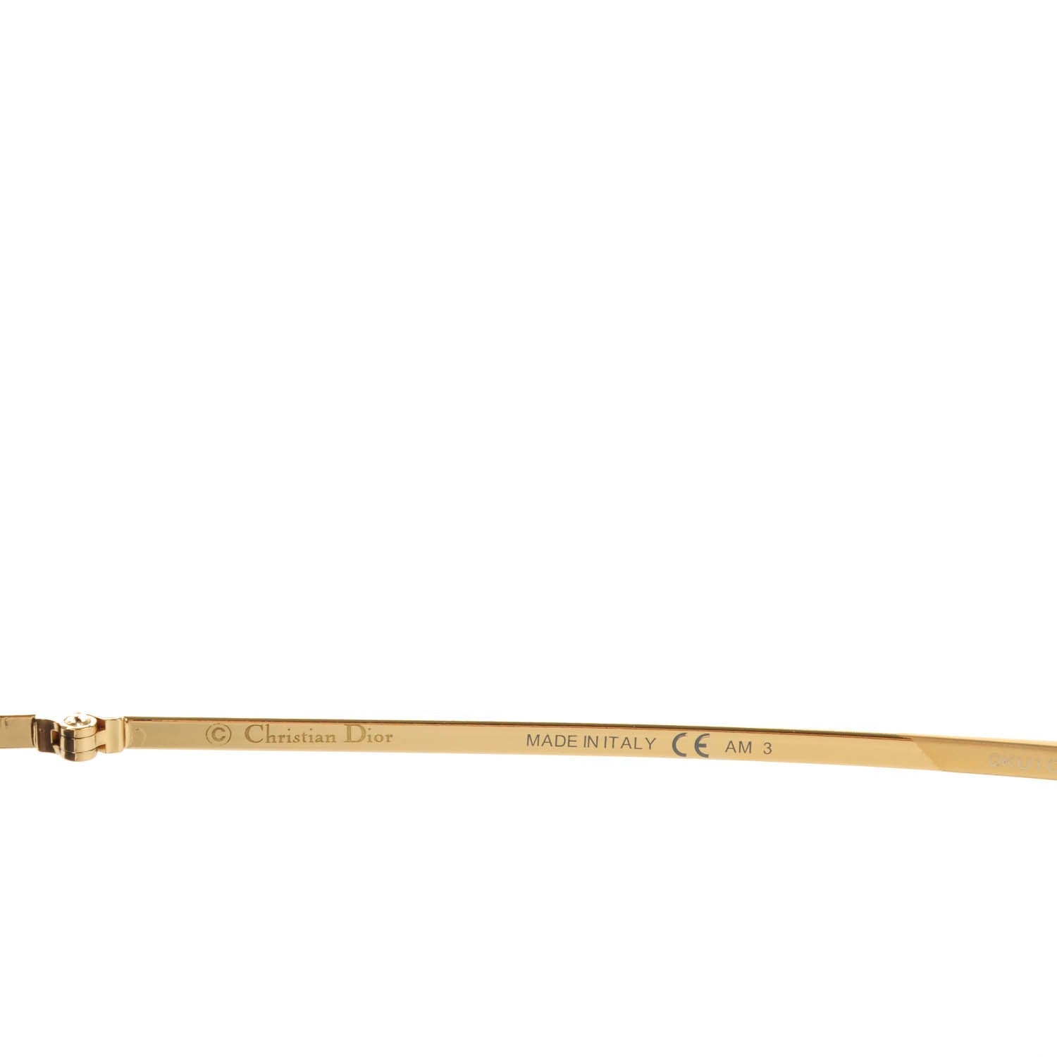 Christian Dior Metallic Sunglasses Rose Gold 5 of 6