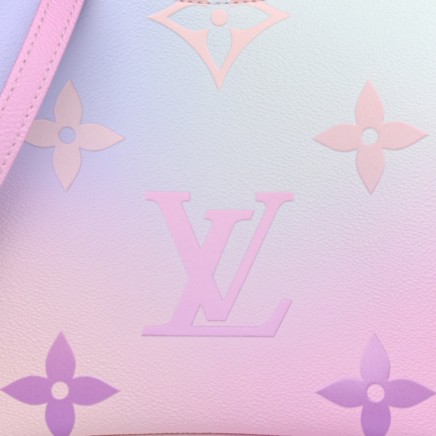 Louis Vuitton Monogram Giant Spring In The City Marshmallow Hobo PM Sunrise Pastel 7 of 10
