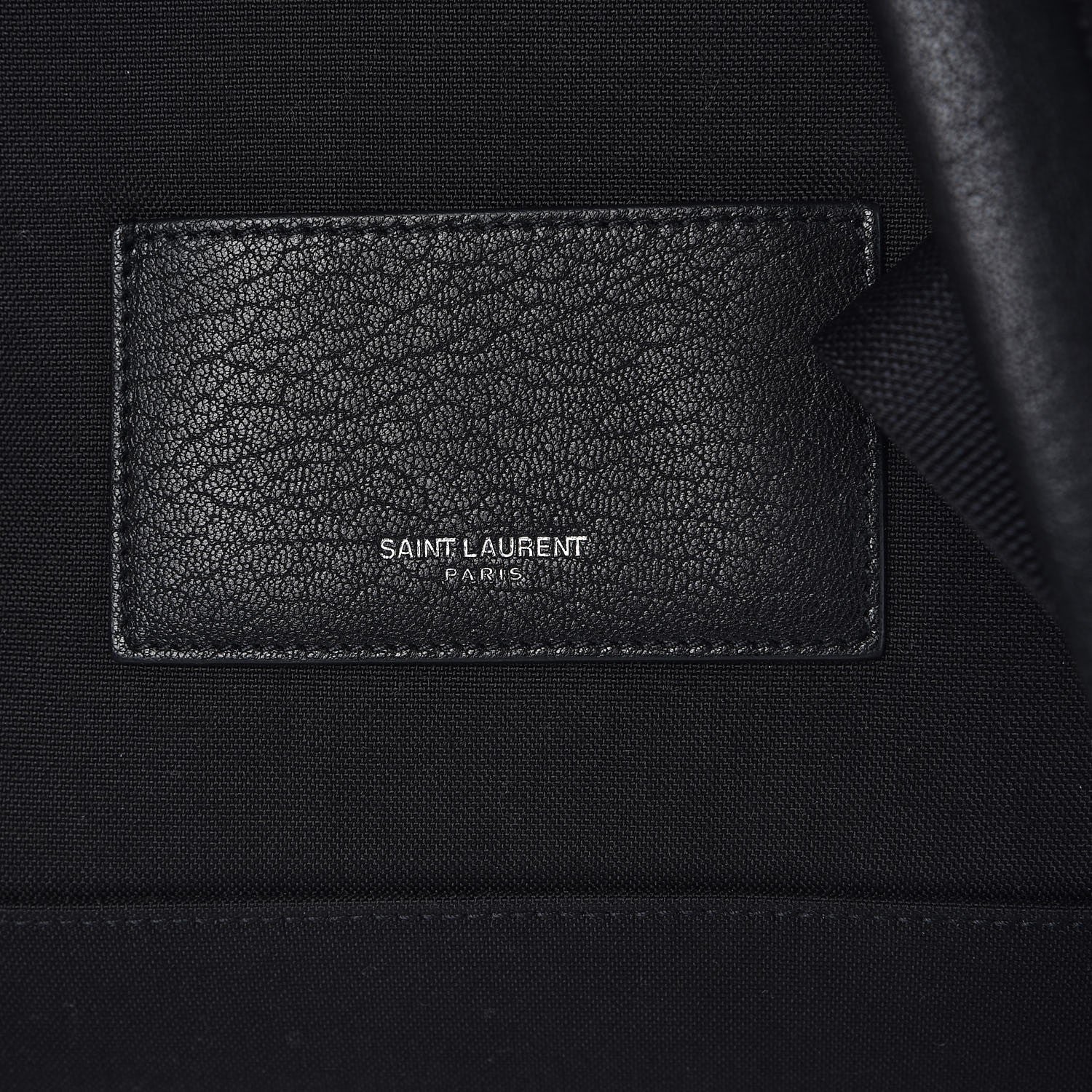 Saint Laurent Lambskin Mini City Backpack Black 7 of 9