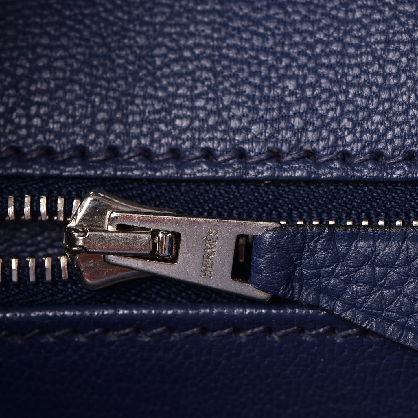 Taurillon Clemence Birkin 35 Bleu Brighton
