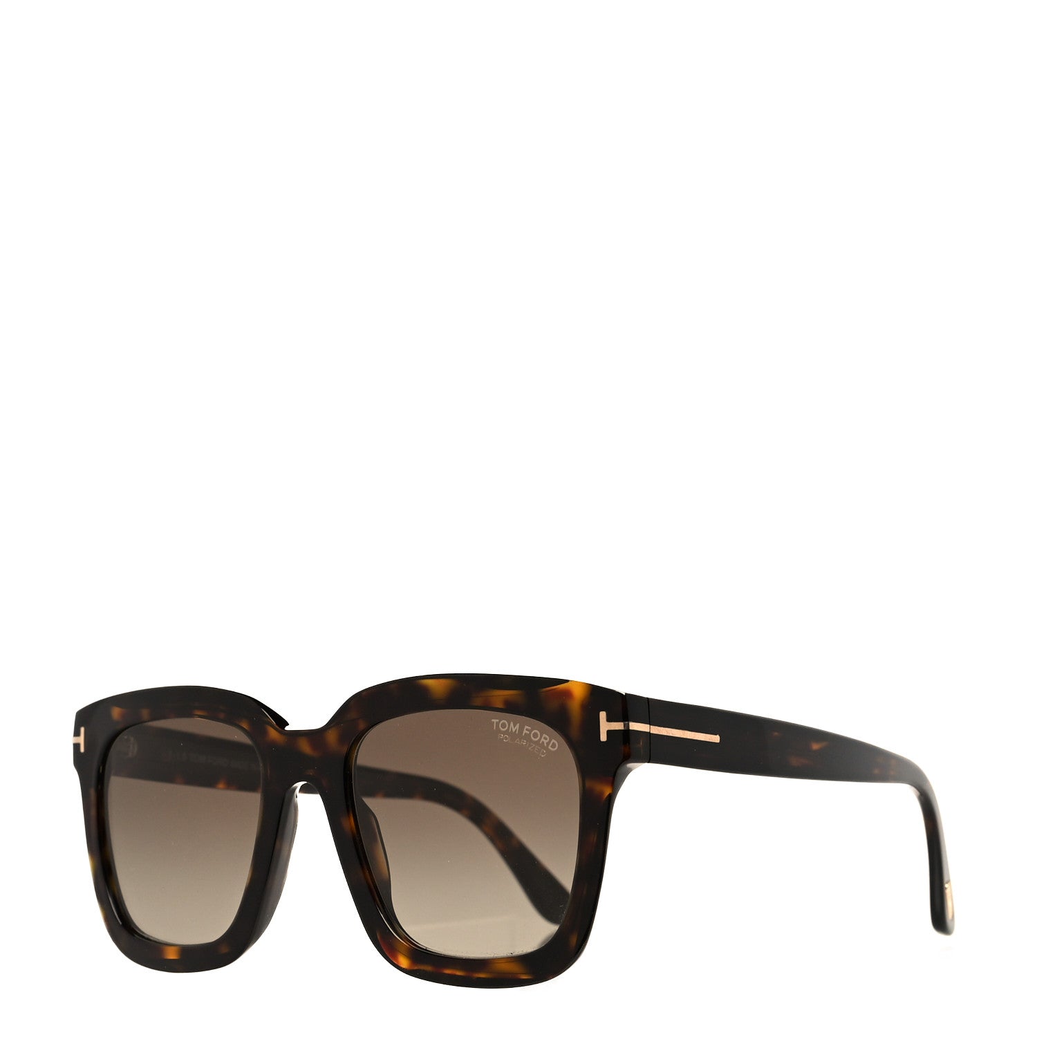 Tom Ford Square Sari TF690 Sunglasses Tortoise 1 of 9