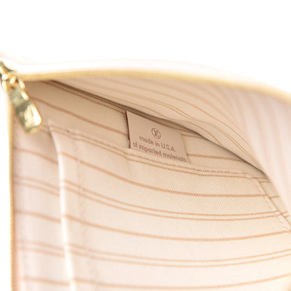Louis Vuitton Damier Azur Neverfull MM GM Pochette 7 of 8