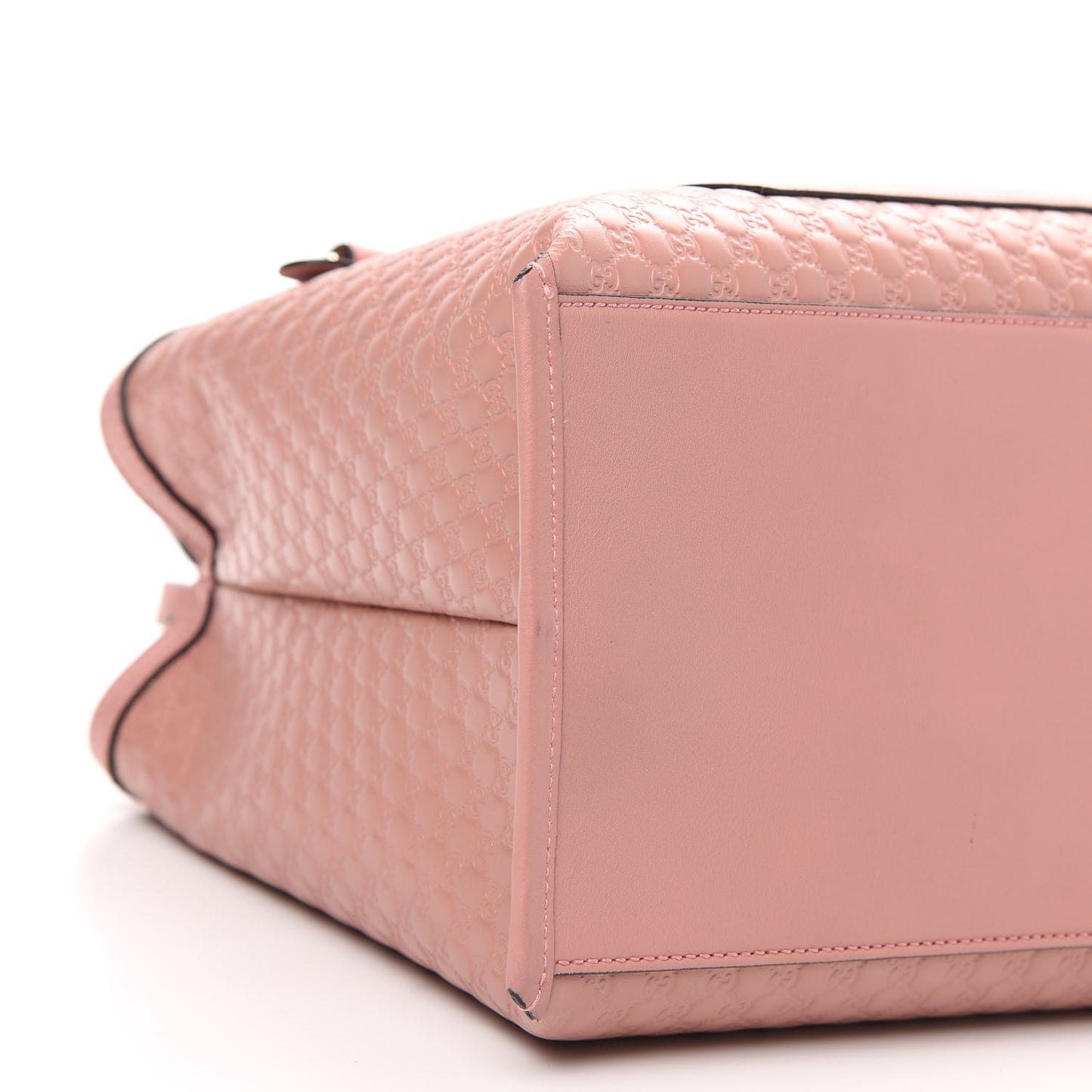Soft Microguccissima Medium Tote Soft Pink