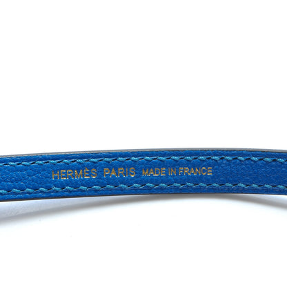 Hermes Chevre Mysore Mini Kelly Sellier 20 Bleu Hydra 21 of 22