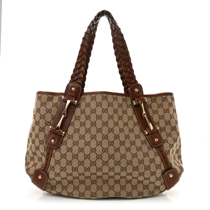 Gucci Monogram Medium Pelham Shoulder Bag Brown 1 of 17
