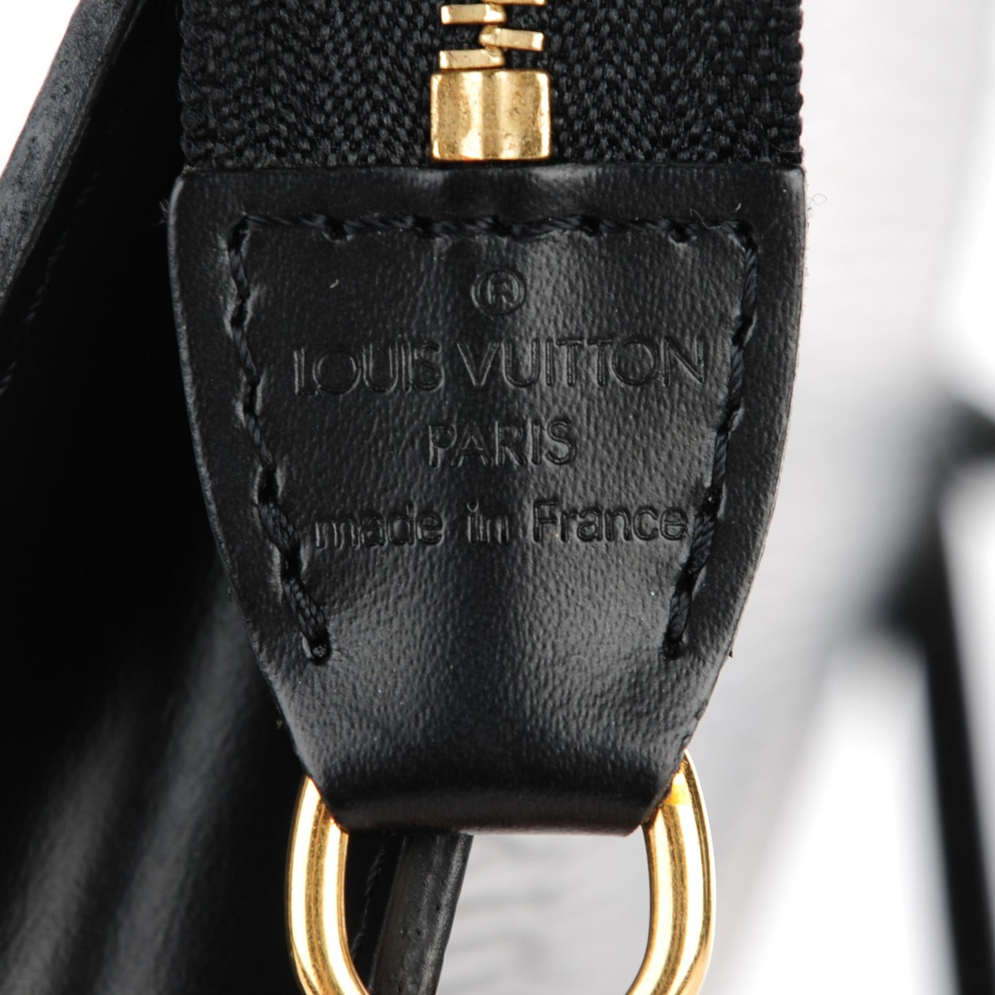 Epi Pochette Accessories 24 Black