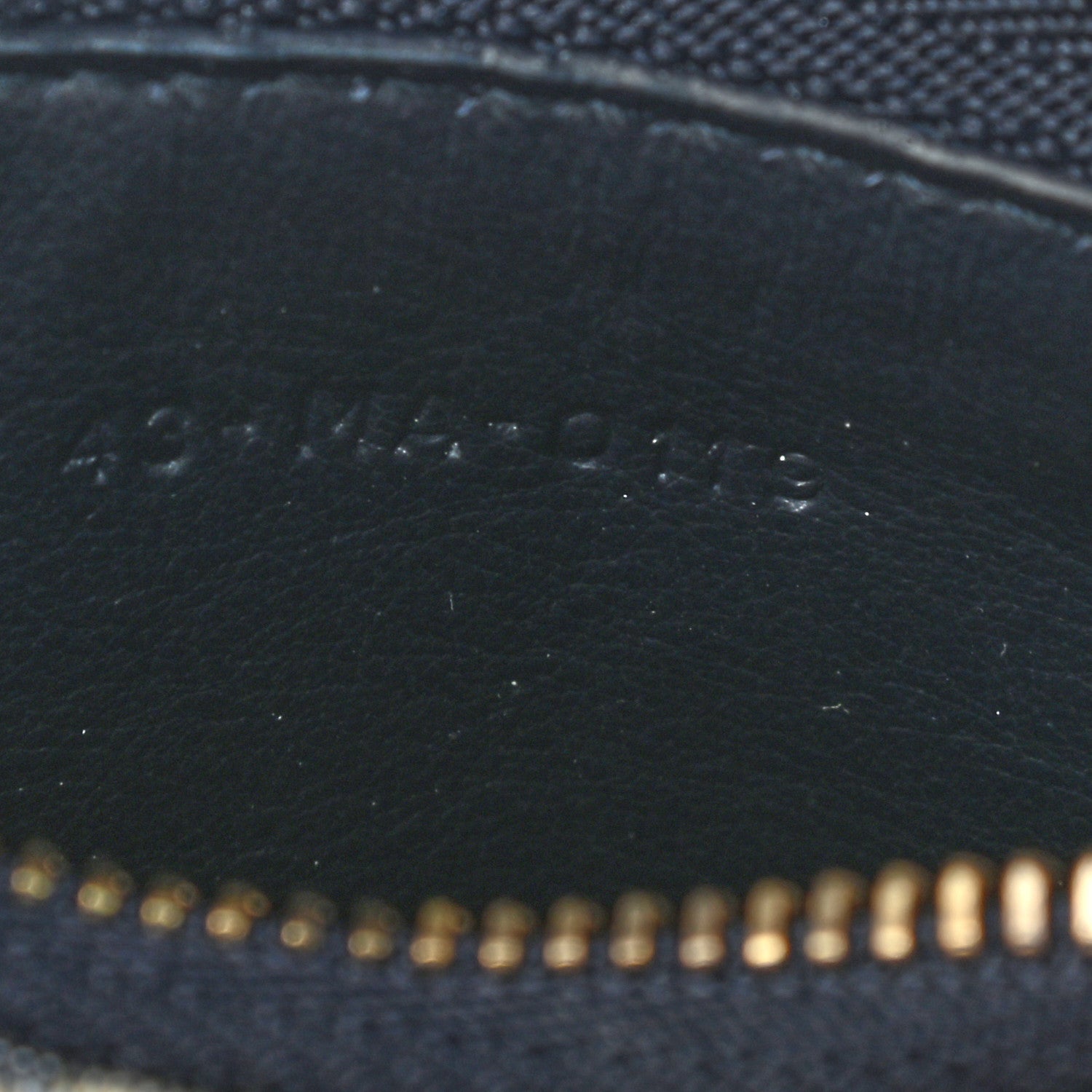 Christian Dior Oblique Saddle Coin Purse Blue 8 of 8