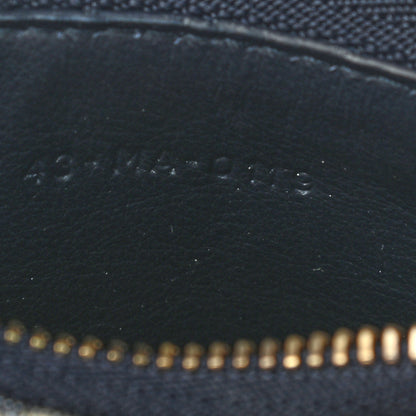 Christian Dior Oblique Saddle Coin Purse Blue 8 of 8