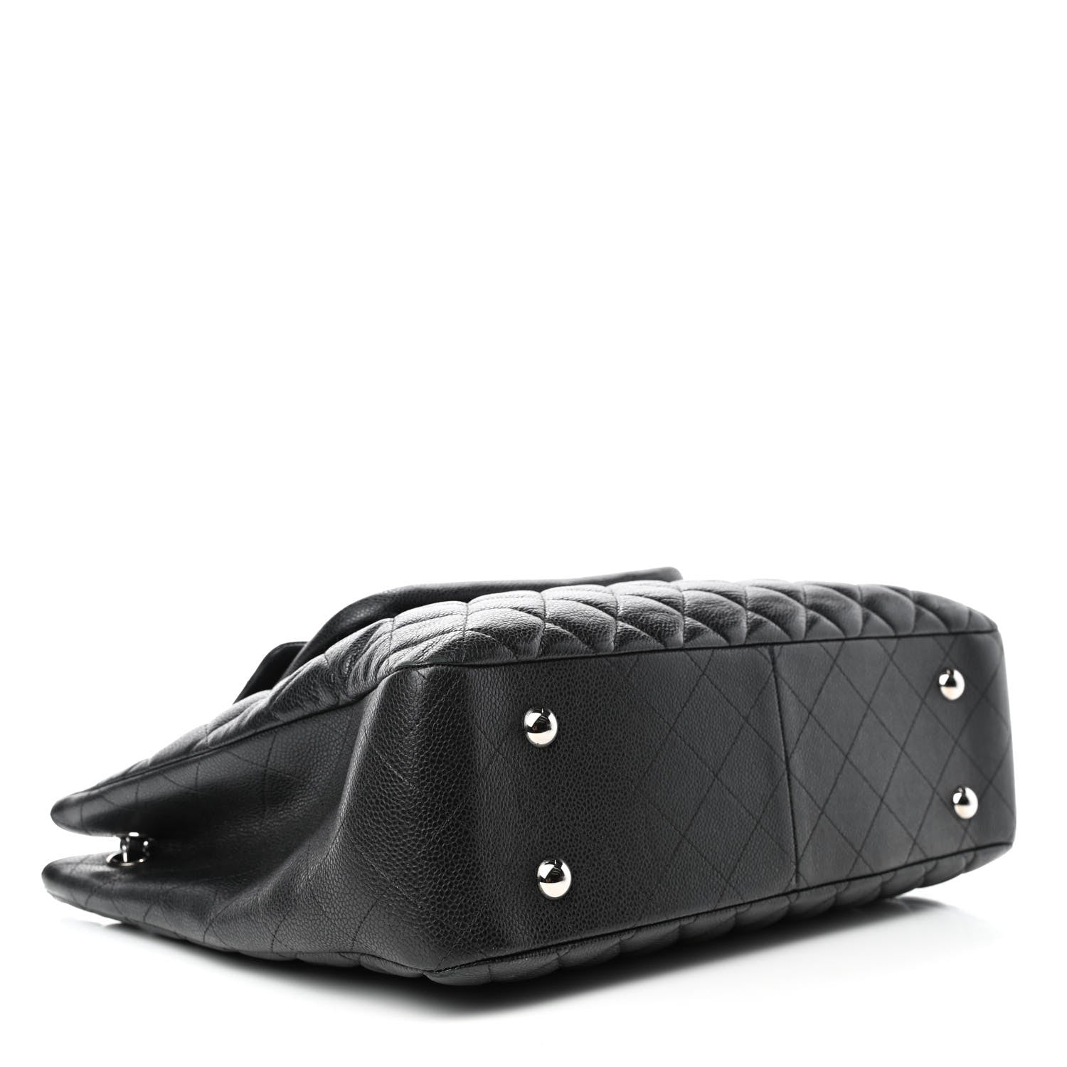 Chanel Caviar Quilted Flap Tote Black 3 of 4