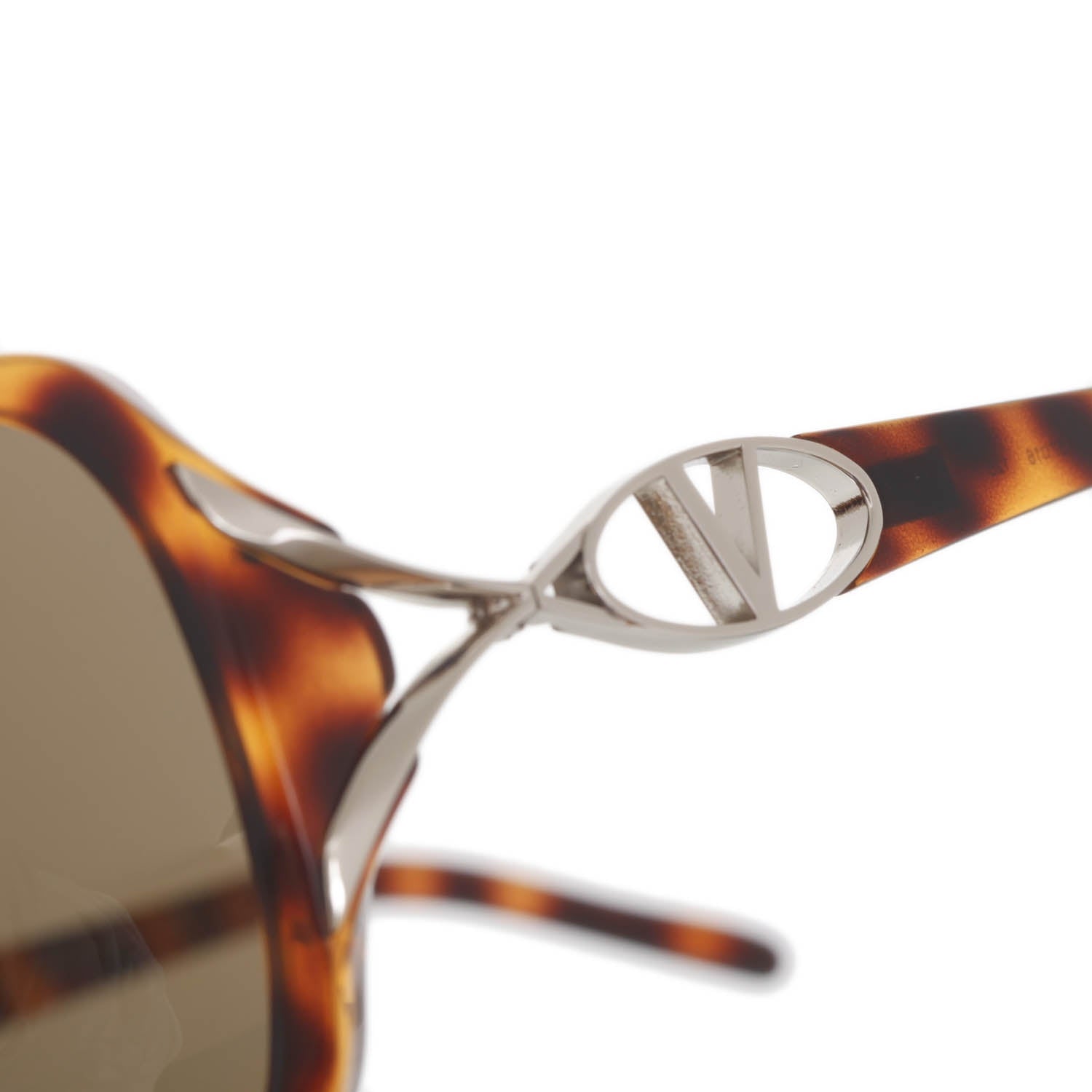 Valentino Garavani Tortoise Shell Sunglasses 5703US 5 of 8