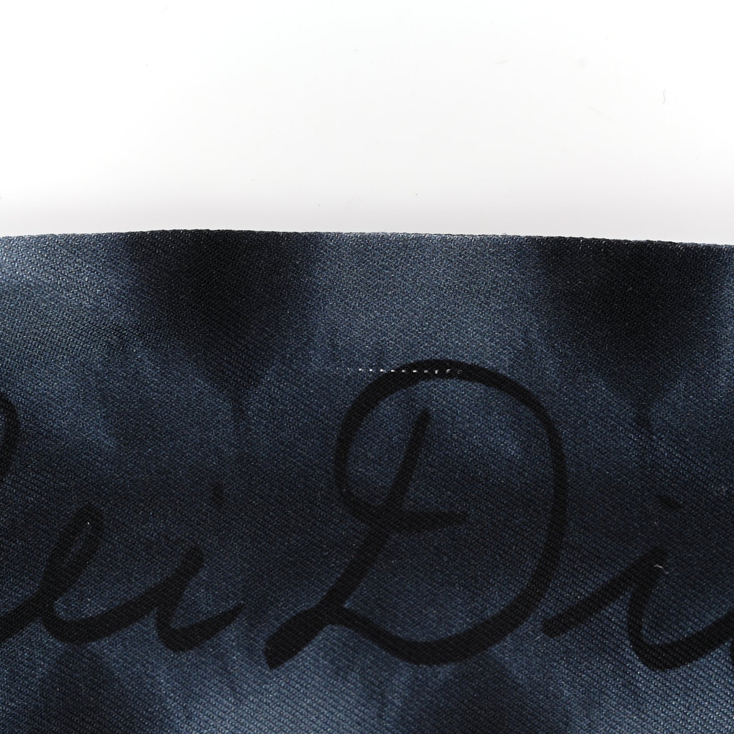 Silk Kaleidioroscopic Mitzah Scarf Blue