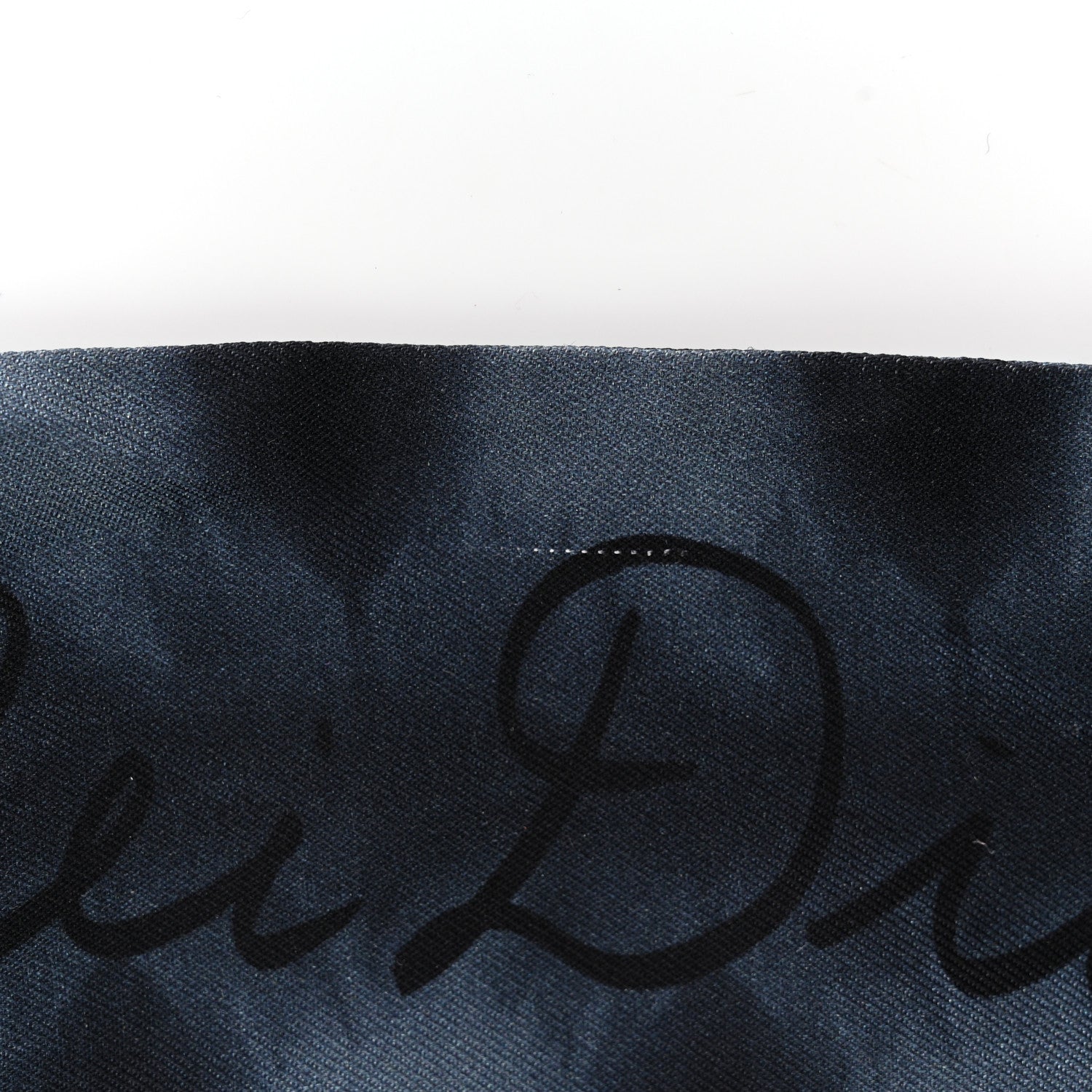 Christian Dior Silk Kaleidioroscopic Mitzah Scarf Blue 6 of 10