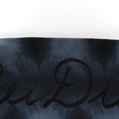 Christian Dior Silk Kaleidioroscopic Mitzah Scarf Blue 6 of 10