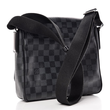 Louis Vuitton Damier Graphite District PM 3 of 9
