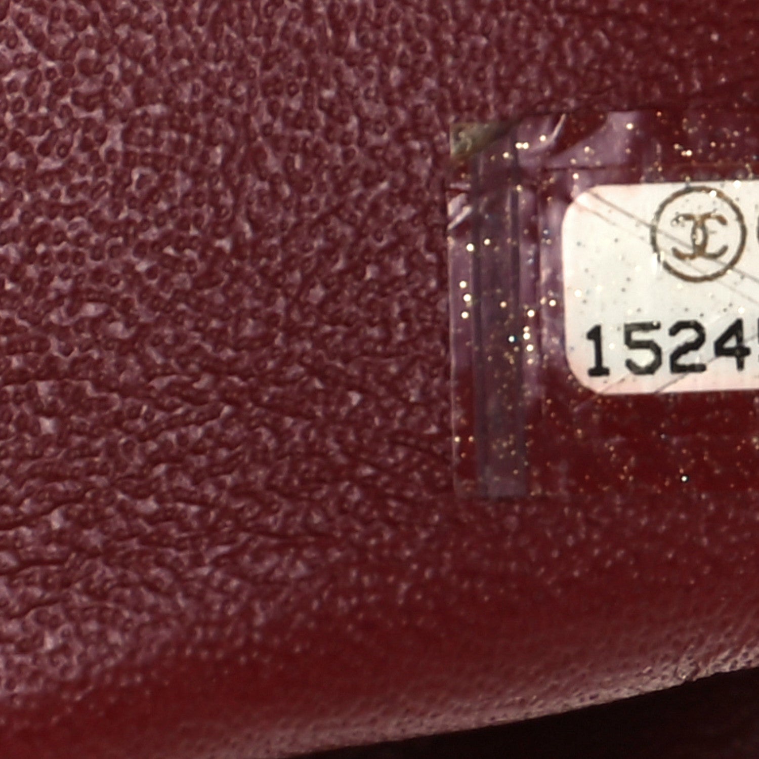 Chanel Lambskin Quilted Timeless Clutch Dark Red 7 of 11