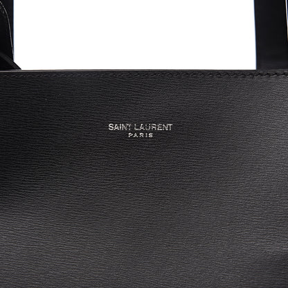 Saint Laurent Calfskin Medium Shopping Tote Black 8 of 8