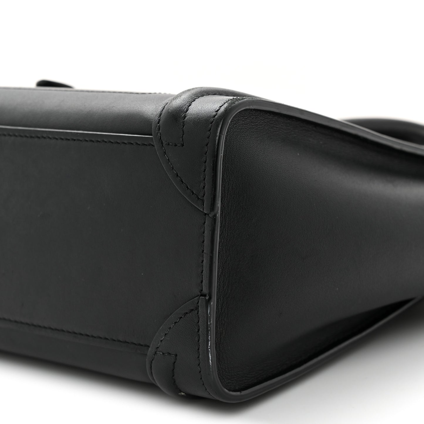 Smooth Calfskin Nano Luggage Black