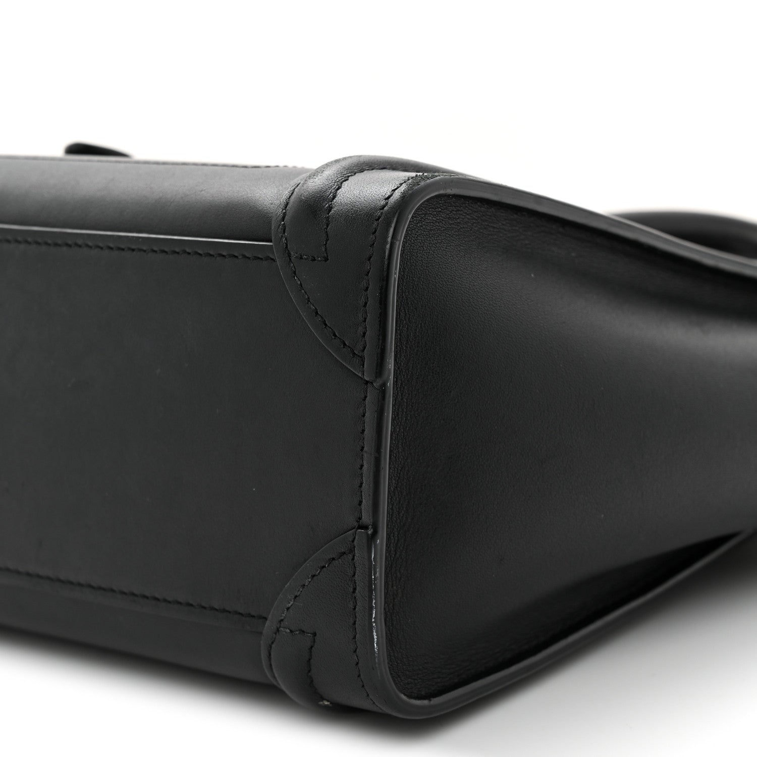 Celine Smooth Calfskin Nano Luggage Black 10 of 17
