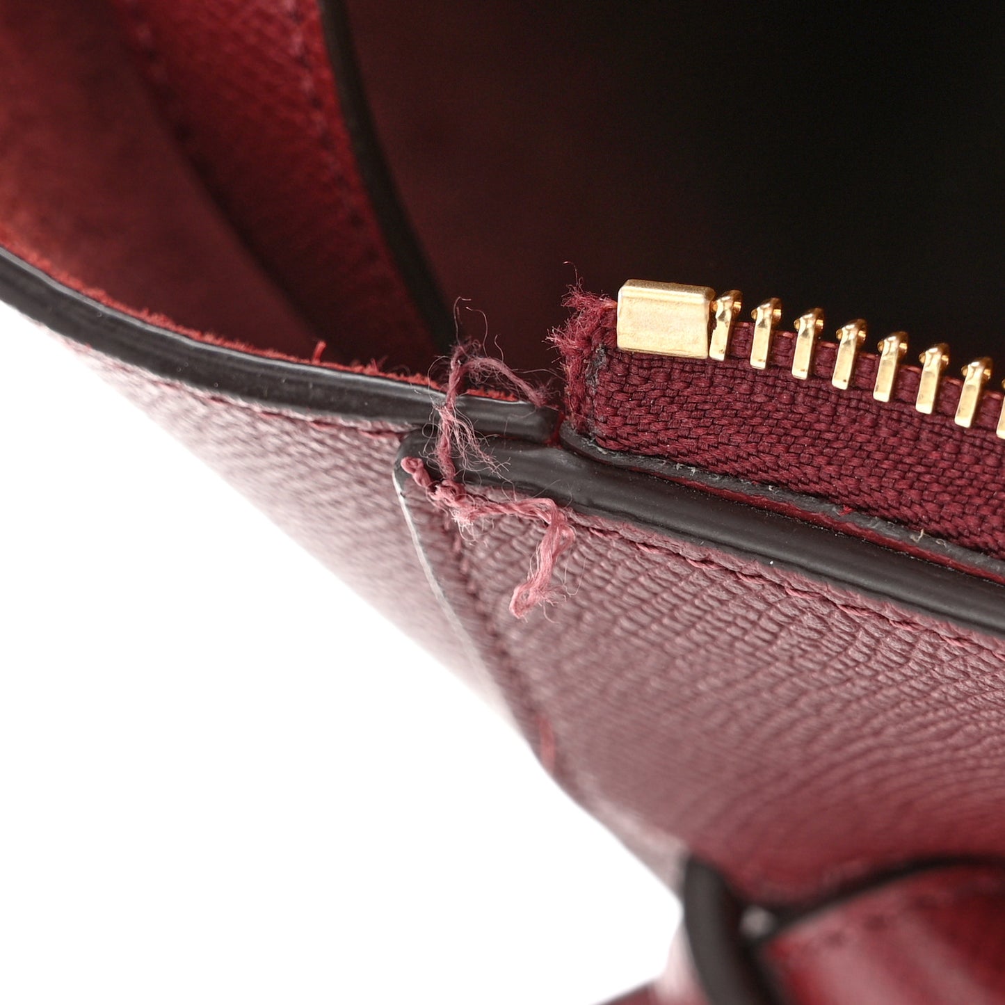 Grained Calfskin Micro Belt Bag Acai
