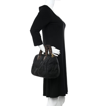 Louis Vuitton Econyl Mini Monogram Pillow Speedy Bandouliere 25 Black 3 of 9