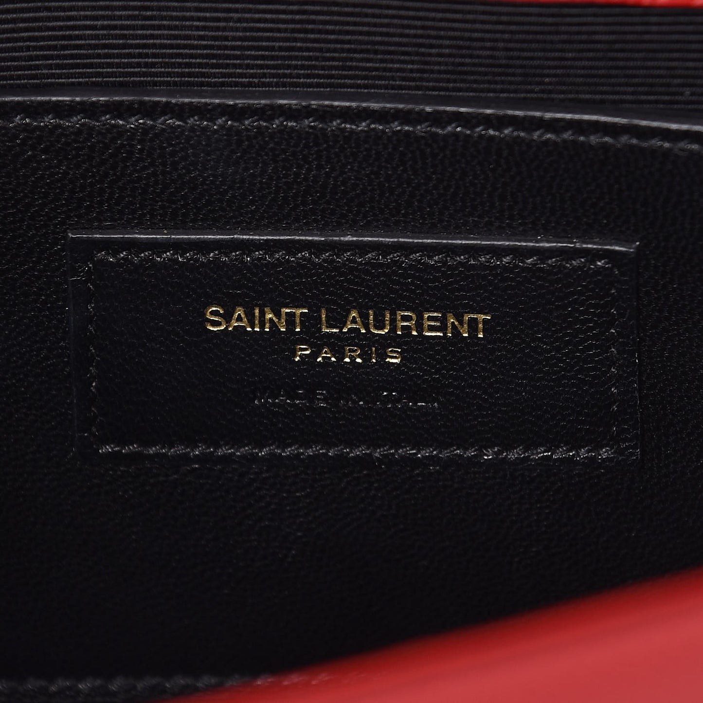 Grain De Poudre Classic Monogram Kate Clutch New Red